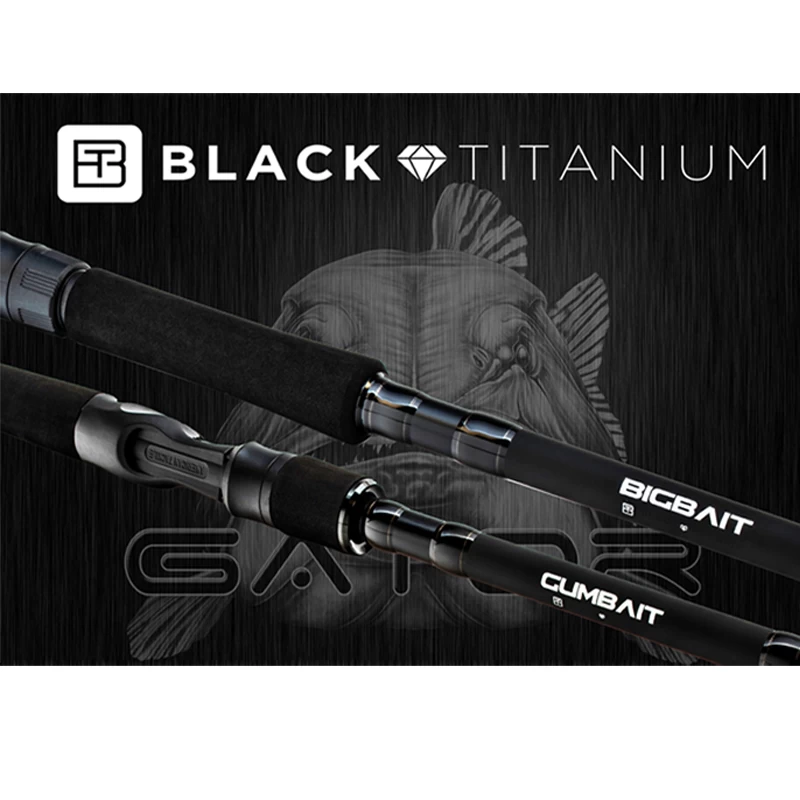 Gator Bigbait Black Titanium 8,5'' 50-180g Casting