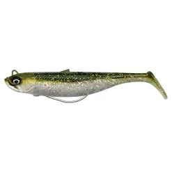 Savage Gear Savage Minnow Weedless 12.5cm 28g Sinking 2+1 - Green Silver
