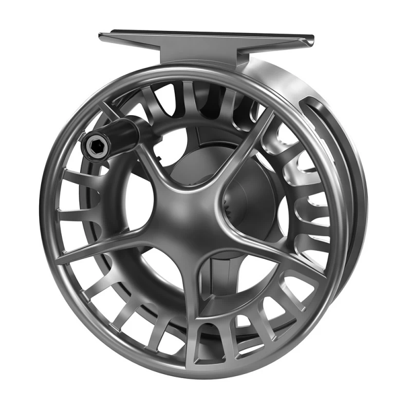 Lamson Liquid -5+ Reel Smoke â Image 2